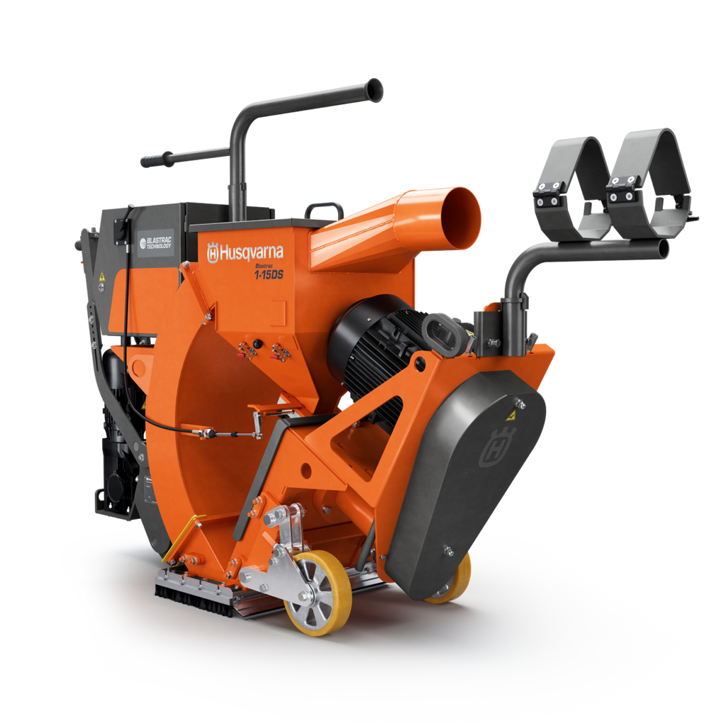 BLASTRAC-HUSQVARNA 1-15 DS – Kugelstrahlmaschine