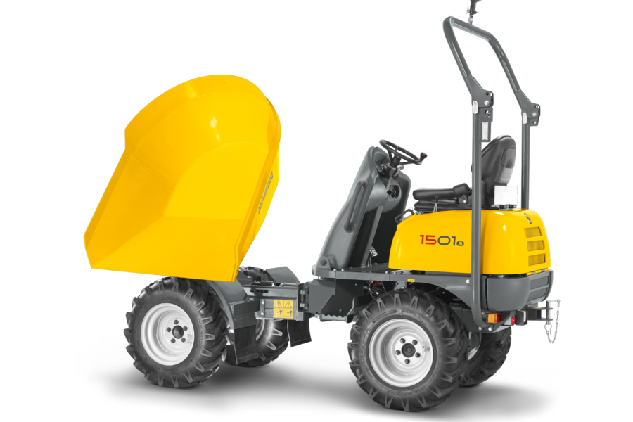 Wacker Neuson Raddumper 1501 mit Drehkippmulde 1.500kg Zuladung