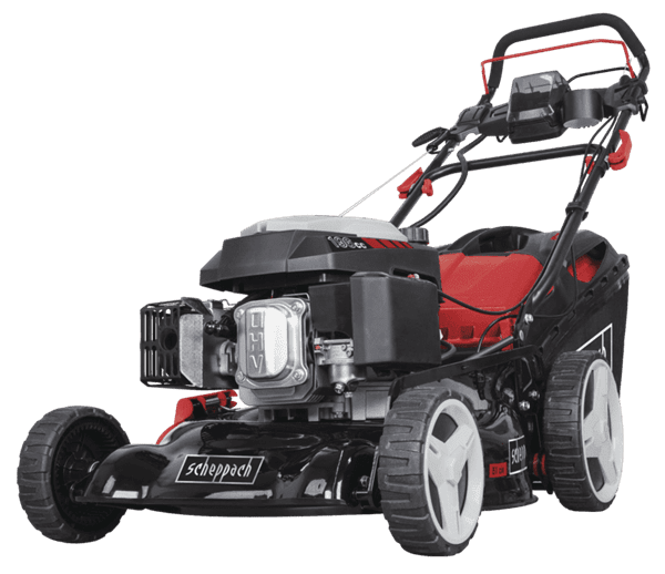 Rasenmäher MS196-51E scheppach – 6PS | 51cm | Antrieb | 60L Fangbox-Neu