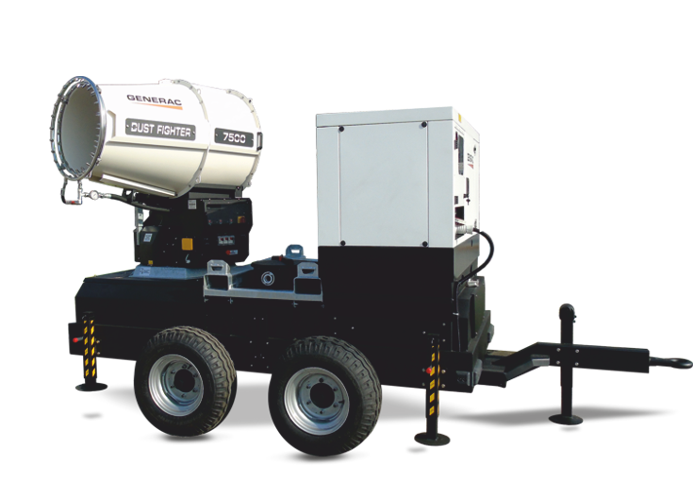 GENERAC Dust Fighter DF 7500 MPT dieselbetriebenes Staubbindesystem