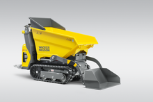 Laden Sie das Bild in den Galerie-Viewer, Wacker Neuson DT05 Minidumper mit Frontkippmulde und Selbstladeschaufel 500kg Zuladung