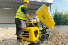 Laden Sie das Bild in den Galerie-Viewer, Wacker Neuson DT10 Minidumper mit Drehkippmulde 1.000kg Zuladung