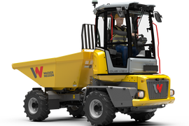 Wacker Neuson Dual View Raddumper DV45 mit Drehkippmulde 4.200kg Zuladung