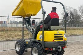 Wacker Neuson Raddumper 1501 mit Hochkippmulde 1.500kg Zuladung