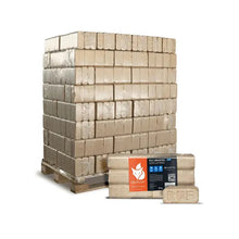 Laden Sie das Bild in den Galerie-Viewer, Heizfuxx RUF Original Blue Hartholzbriketts – Hochverdichtete Premium-Briketts für Kamin &amp; Ofen