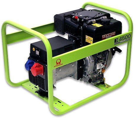 PRAMAC E 4500 TYH dieselbetriebener Stromerzeuger 230-400 Volt | 3,9 kVA