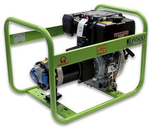 Laden Sie das Bild in den Galerie-Viewer, PRAMAC E 6500 SYH dieselbetriebener Stromerzeuger 230 Volt | 5,9 kVA