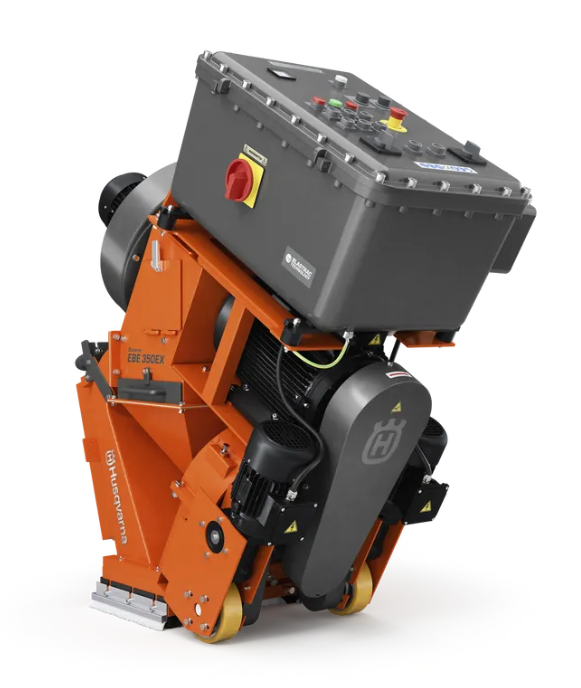 BLASTRAC-HUSQVARNA EBE 350EX – Stahlstrahlmaschine