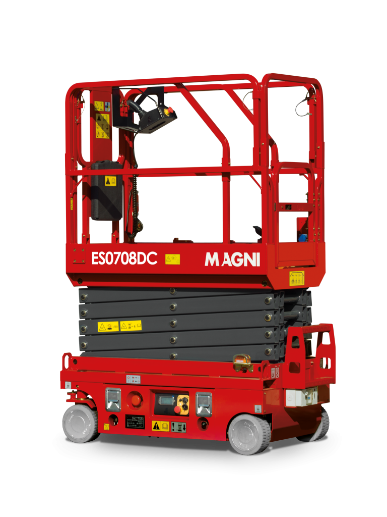 MAGNI ES0708DCBW Elektro-Scherenarbeitsbühne 7,6 mtr. (Big Wheels)
