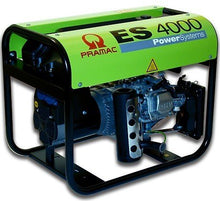 Laden Sie das Bild in den Galerie-Viewer, PRAMAC ES 4000 SHI (AVR) benzinbetriebener Stromerzeuger 230 Volt | 3,4 kVA