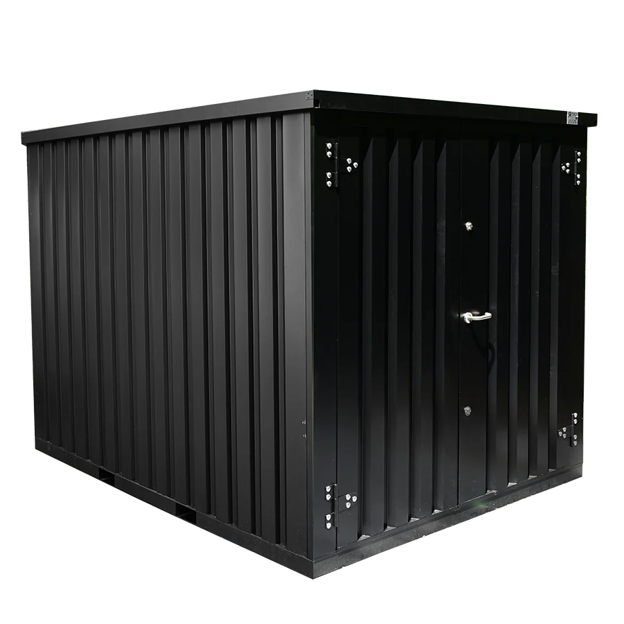 Lagercontainer 3 x 2m Doppeltür kurze seite