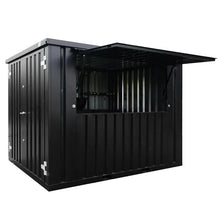 Laden Sie das Bild in den Galerie-Viewer, Bar Container 3×2 Meter Schwarz RAL 9005