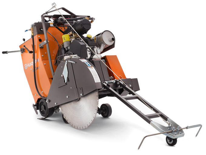 HUSQVARNA FS 3500 G – dieselbetriebener & selbstfahrender Fugenschneider Ø 750 mm