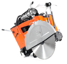 Laden Sie das Bild in den Galerie-Viewer, HUSQVARNA FS 5000 D dieselbetriebener &amp; selbstfahrender Fugenschneider Ø 750 mm