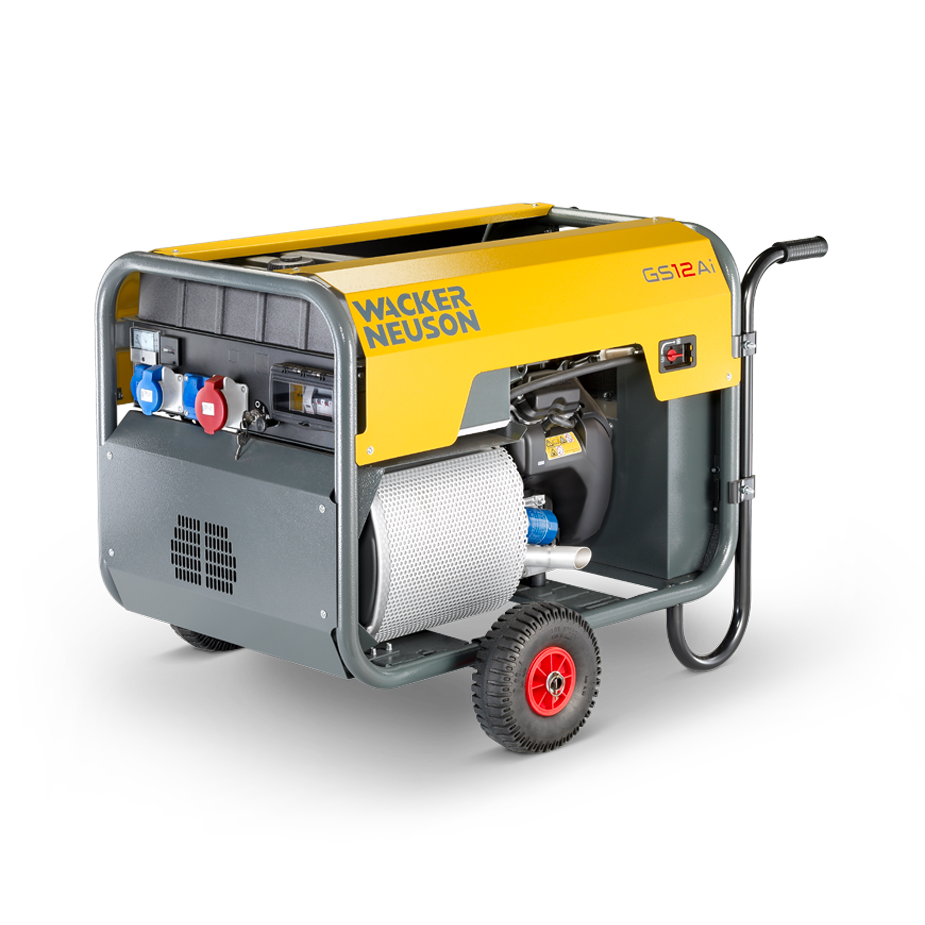 WACKER NEUSON GS 12Ai benzinbetriebener Stromerzeuger 230-400 Volt | 11,8 kVA (E-Starter)