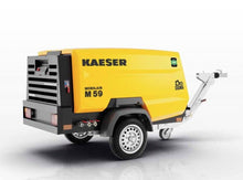 Laden Sie das Bild in den Galerie-Viewer, KAESER MOBILAIR M59 – Baukompressor mit Stromerzeuger 13 kVA mobil