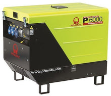 Laden Sie das Bild in den Galerie-Viewer, PRAMAC P 6000 SYA AVR dieselbetriebener Stromerzeuger 230 V | 5,9 kVA (E-Starter)