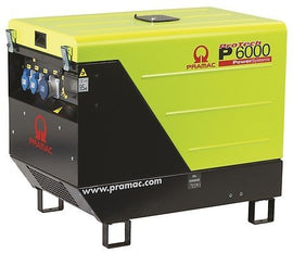 PRAMAC P 6000 SYA AVR dieselbetriebener Stromerzeuger 230 V | 5,9 kVA (E-Starter)
