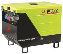 Laden Sie das Bild in den Galerie-Viewer, PRAMAC P 6000 TYA AVR dieselbetriebener Stromerzeuger 230-400 V | 6,9 kVA (E-Starter)