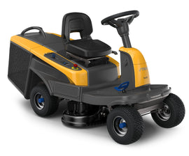 Stiga Akku-Aufsitzmäher Swift 372e mit 2 x 5 + 2 x 7,5 Ah Akku – Modell 2025-Neu