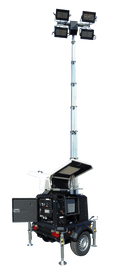 PRAMAC-Generac IQ20 dieselbetriebener Lichtmast