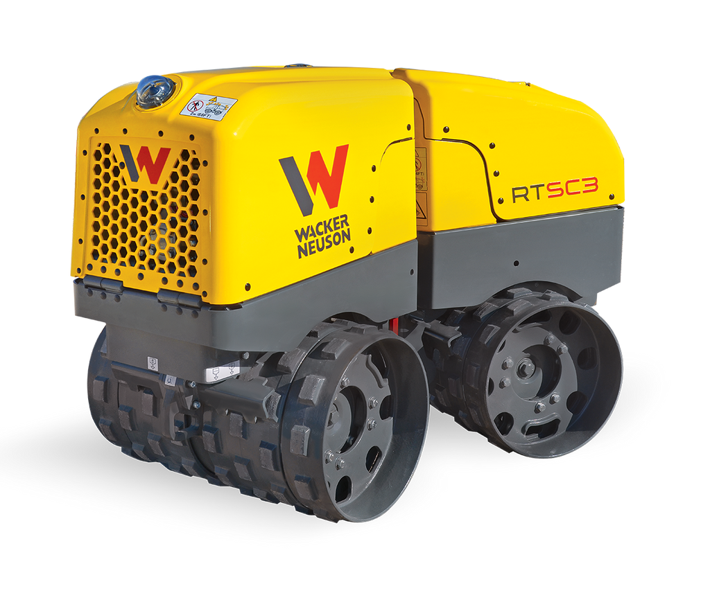 WACKER NEUSON RTLx-SC3 – Grabenwalze mit Fernsteuerung und Knicklenkung