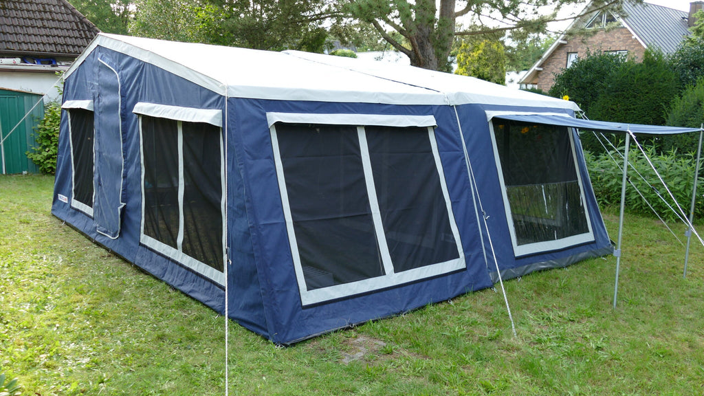 Zeltanhänger OUTDOOR L, inkl Vorzelt und Bordwanderhöhung