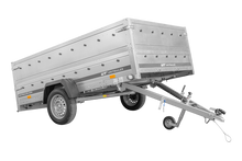 Laden Sie das Bild in den Galerie-Viewer, PKW-Anhänger 264×150 UNITRAILER GARDEN 265 KIPP mit dem Bordwandaufsatz-Neu