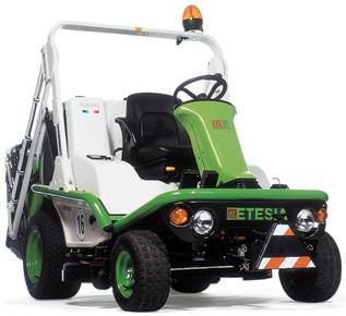 Etesia Profi-Aufsitzmäher Hydro 124 DN – Modell 2025-Neu