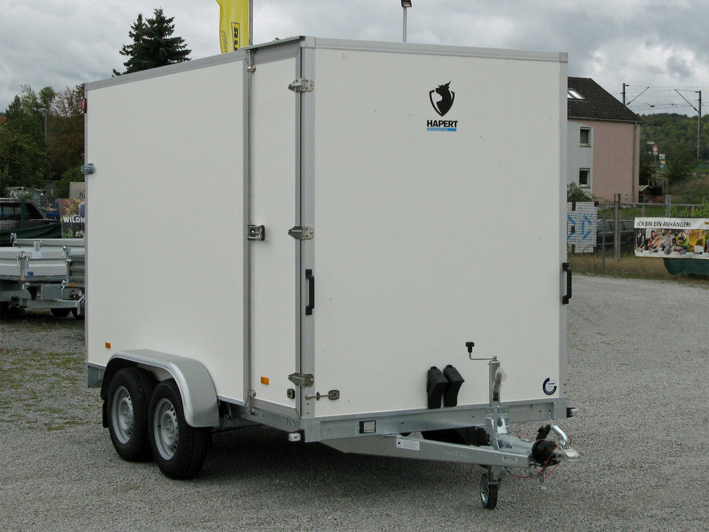 Hapert Sapphire L-2 – 2700 Türen hinten & Seitentüre | Tieflader-Koffer | Rutschhemmender Boden