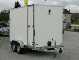 Hapert Sapphire L-2 – 2700 Türen hinten & Seitentüre | Tieflader-Koffer | Rutschhemmender Boden