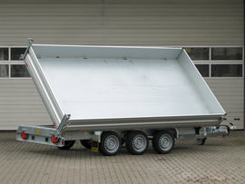 Humbaur HTK 3500.41 ALU Tridem 3 Achser mit E-Pumpe