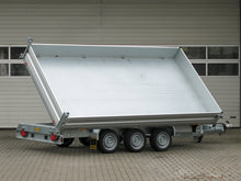 Laden Sie das Bild in den Galerie-Viewer, Humbaur HTK 3500.41 ALU Tridem 3 Achser mit E-Pumpe