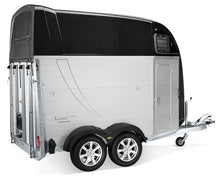 Laden Sie das Bild in den Galerie-Viewer, Humbaur Xanthos Aero 2700 S Aerodynamischer Bug | EquiDrive® PLUS S Fahrwerk