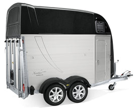 Humbaur Xanthos Aero 2700 S Aerodynamischer Bug | EquiDrive® PLUS S Fahrwerk
