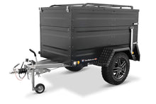 Laden Sie das Bild in den Galerie-Viewer, Offroad Anhänger 1000kg schwarz KT-EB2 Plus mit Bordwanderhöhung