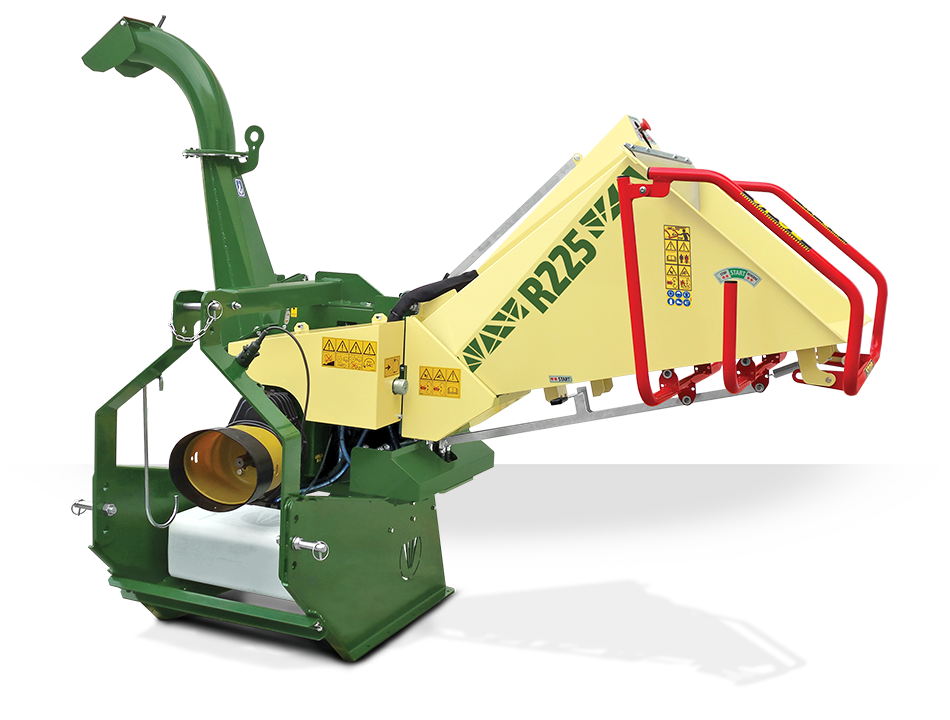NEGRI Biohäcksler R225-Häcksler mit Dreipunktaufnahme CAT. 1 für Traktor