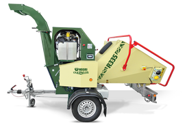 NEGRI Biohäcksler R335-Benzin-Häcksler mit Straßenfahrwerk