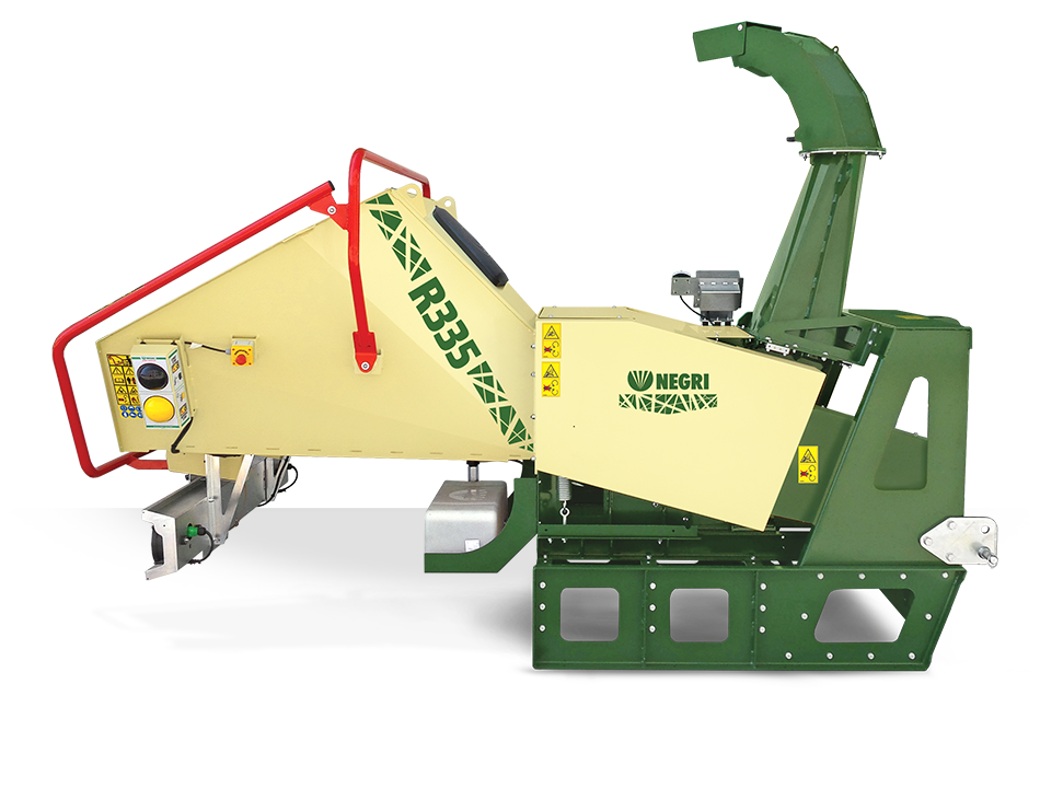 NEGRI Biohäcksler R335-Häcksler mit Dreipunktaufnahme CAT. 1-2 für Traktor