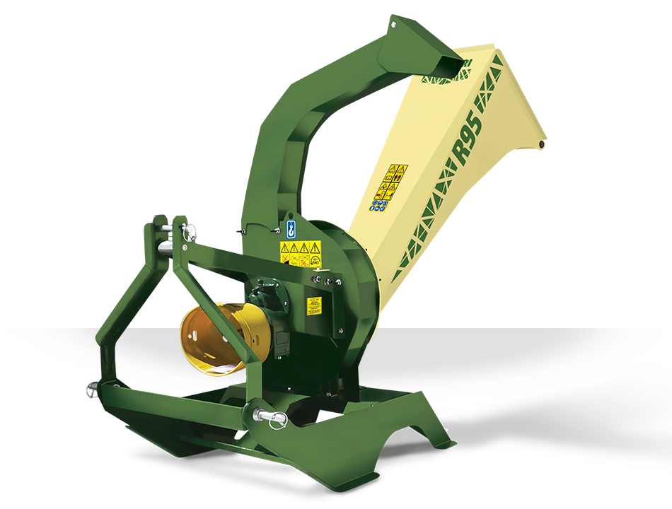NEGRI Biohäcksler R95T-Häcksler mit Dreipunktaufnahme CAT. 1 für Traktor