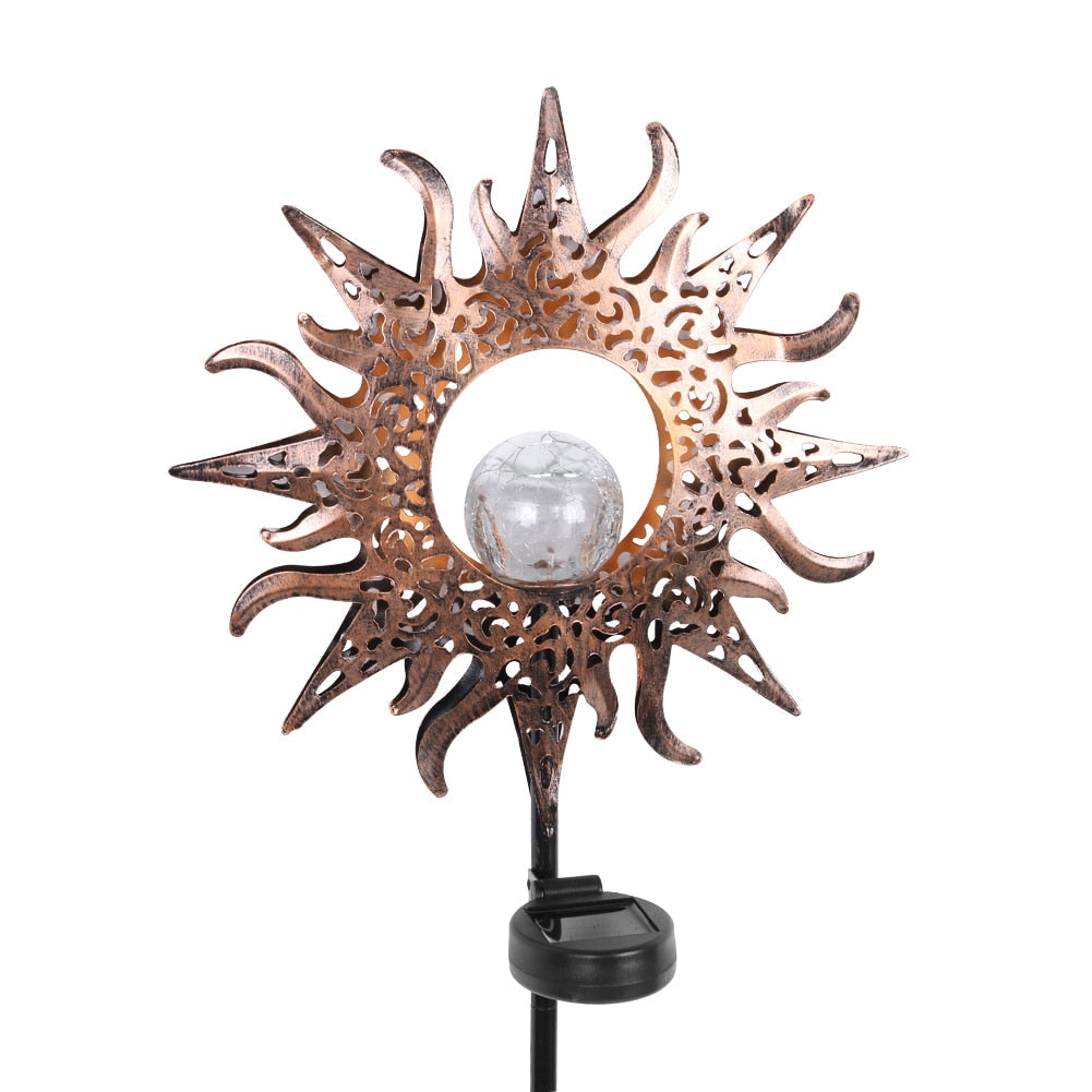 Solar-Gartenlampe