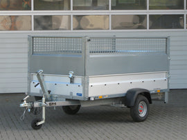 STEMA STP O1 7.5-25-13.1 REX 25 Kippbar mit Auffahrrampe u. Gitteraufsatz