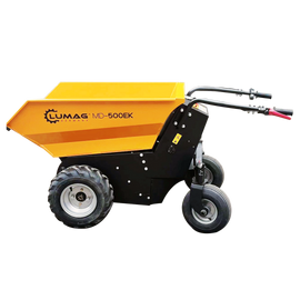 LUMAG MD500EK- Elektro-Raddumper mit Frontkippmulde 500 kg Zuladung
